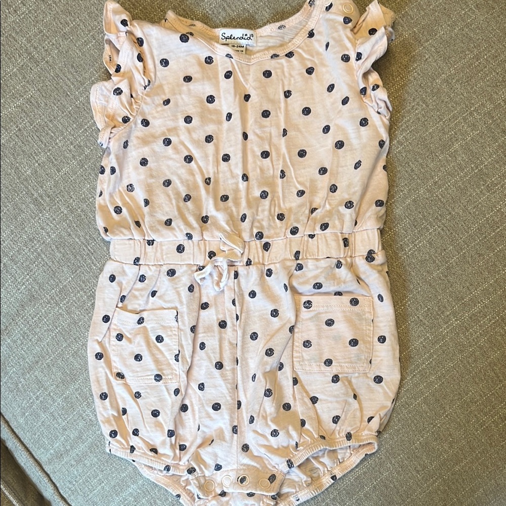 Polka Dot Kids Romper